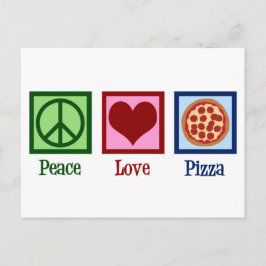 Postal Peace Love Pizza Parlor