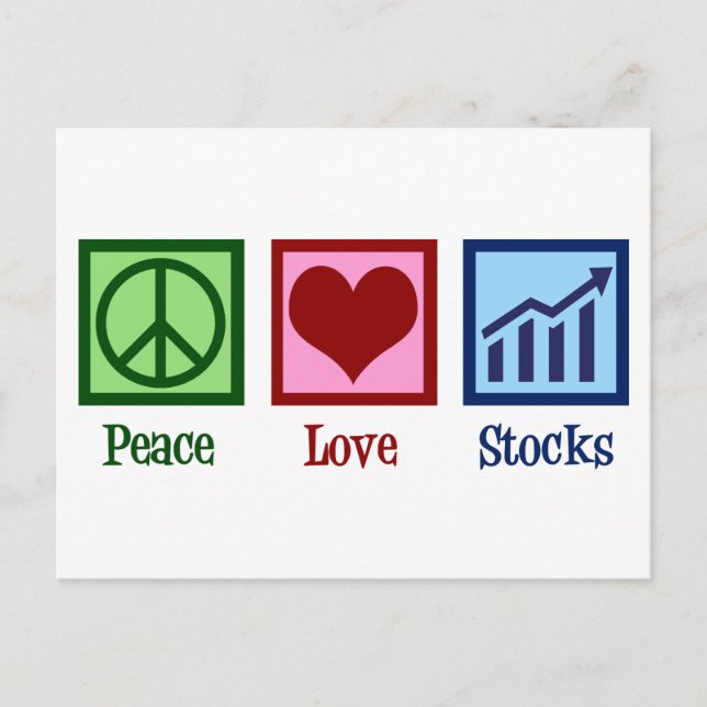 Postal Peace Love Stocks (Anverso)