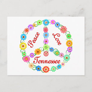 Postal Peace Love Tennessee