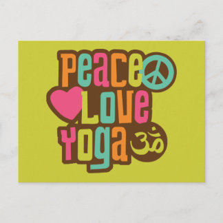 Postal Peace Love Yoga