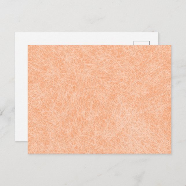 Postal Peach Fuzz Faux Leather (Anverso / Reverso)