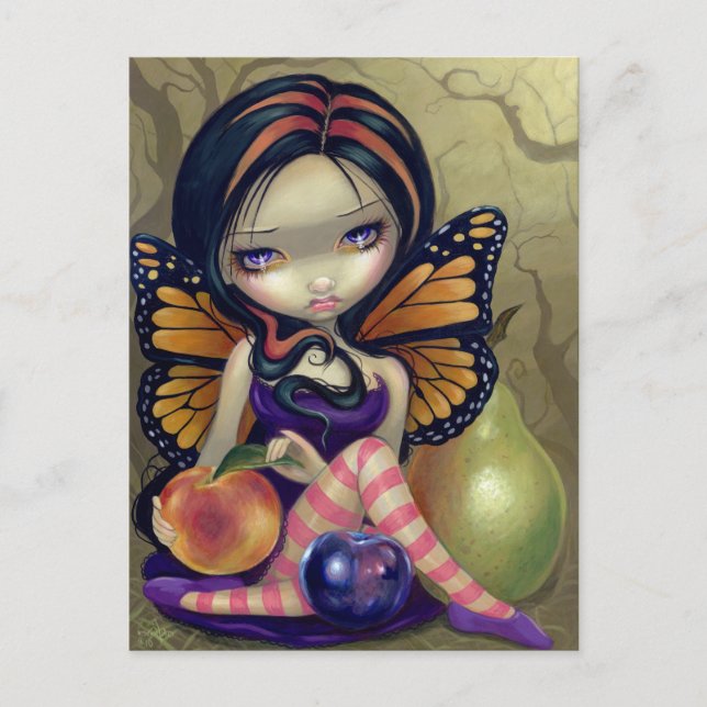Postal "Peach, Plum, Pear" (Anverso)
