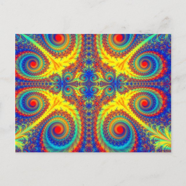 Postal Peacock (Anverso)