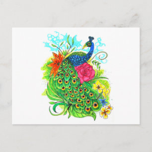 Postal Peacock