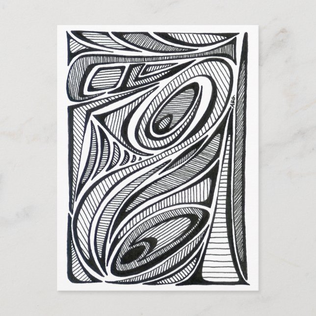 Postal Peacock (Anverso)