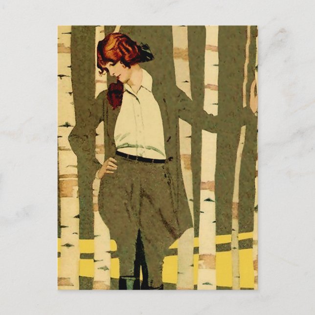 Postal Peacock Feathers libro Ilustracion por C Coles Phi (Anverso)