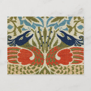 Postal Peacock, William Morris
