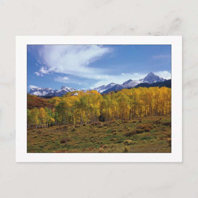 Postal "Peaks-In-View" (Anverso)