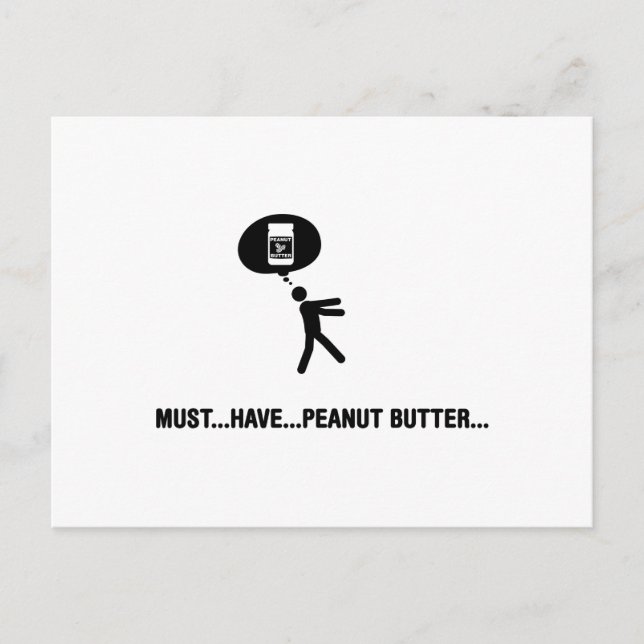 Postal Peanut Butter Lover (Anverso)