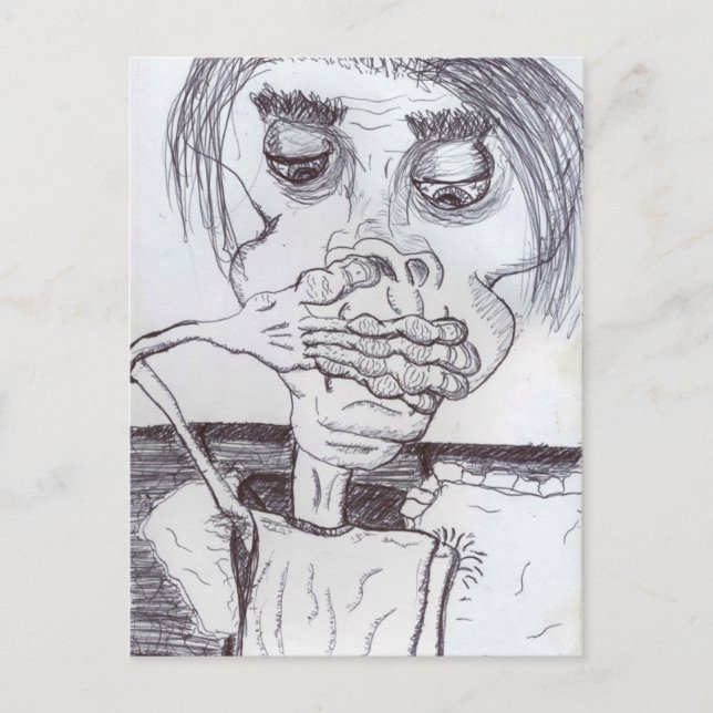 Postal Peanuthead Vs. Reflux (Anverso)