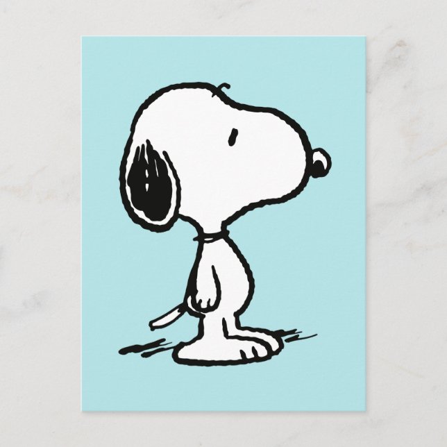 Postal Peanuts | Snoopy (Anverso)