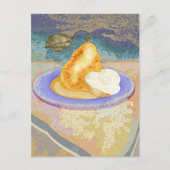 Postal Pear picnic (Anverso)