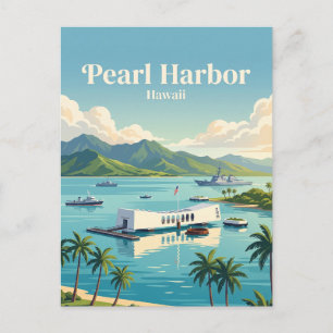 Postal Pearl Harbor Hawái