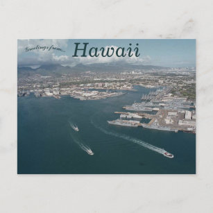 Postal Pearl Harbor Hawaii