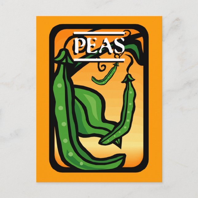 Postal Peas (Anverso)