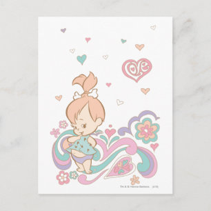Postal PEBBLES™ Baños de amor