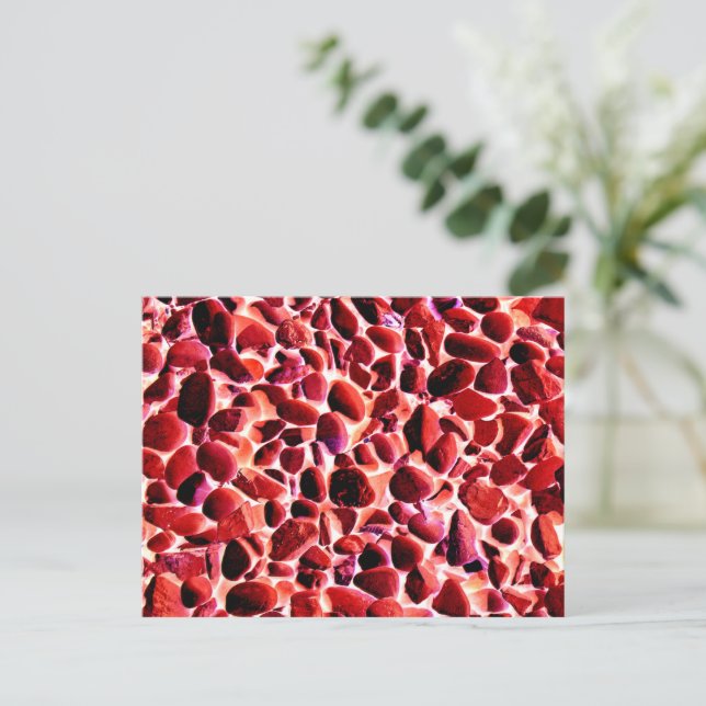 POSTAL PEBBLES DE PLAYA (Anverso de pie)