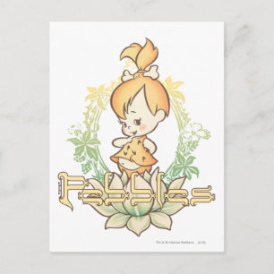 Postal PEBBLES™ en las flores de Lotus