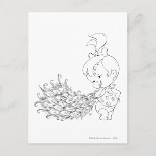 Postal PEBBLES™ En Peacock