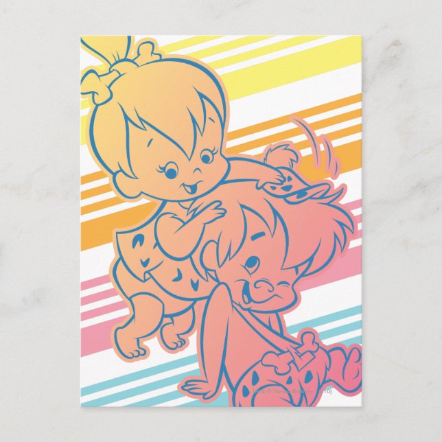 Postal PEBBLES™ Grooming Bam Bam (Anverso)