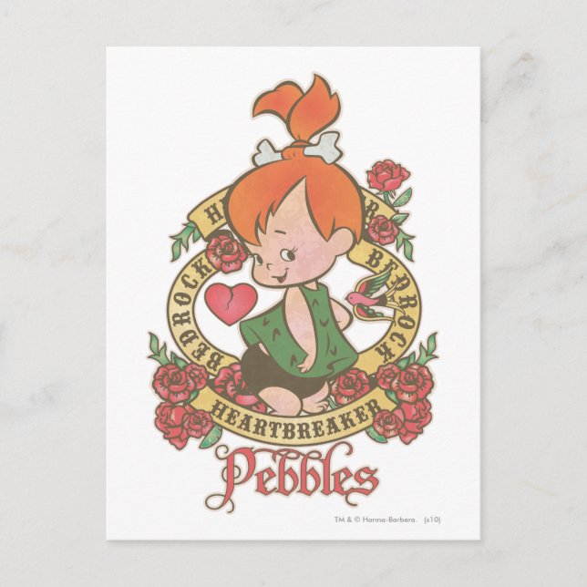 Postal PEBBLES™ Heartbreaker (Anverso)