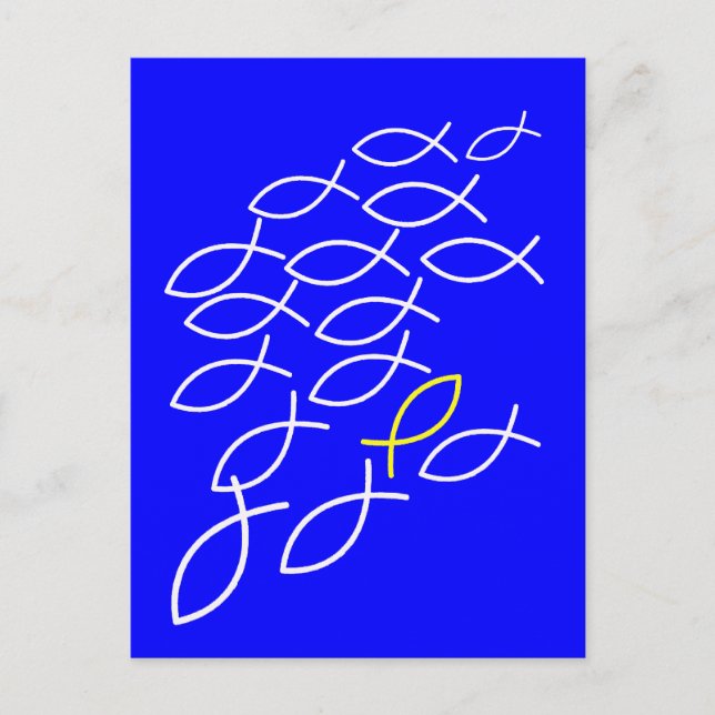 Postal Peces (Anverso)