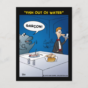 Postal "Peces De Agua"
