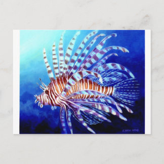 Postal Peces De León De Borneo