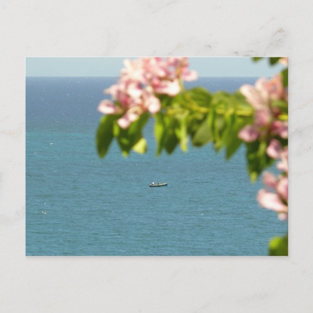 Postal Pecheurs au Travail - Martinica, FWI (Anverso)