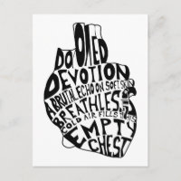 pecho vacío: corazón anatómico