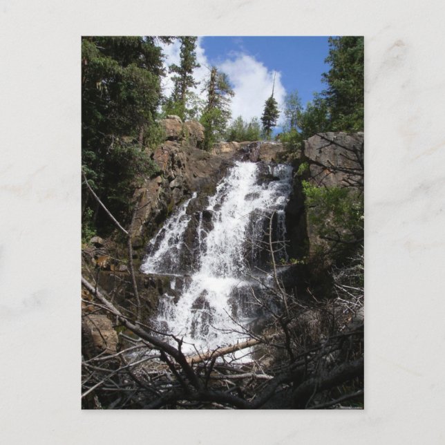 Postal Pecos Falls (Anverso)