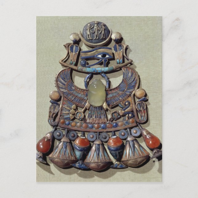 Postal Pectoral con carabina de ave (Anverso)