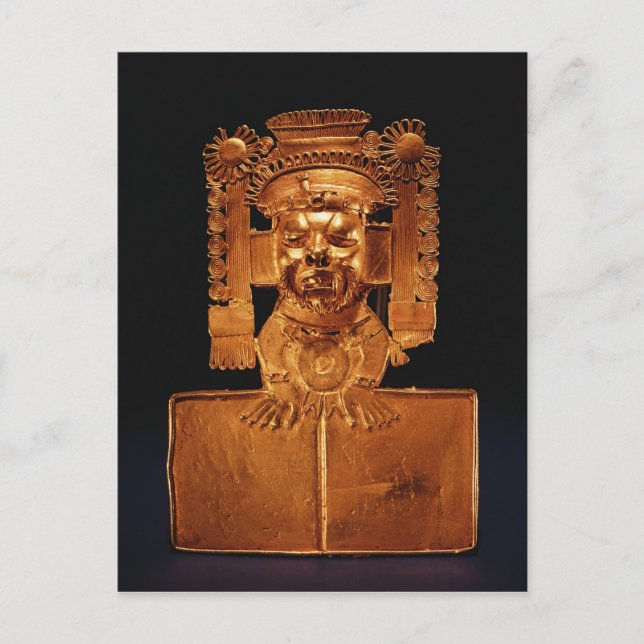 Postal Pectoral del dios Xipe Totec (Anverso)