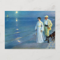 Peder Severin Krøyer Noche de verano en la playa S