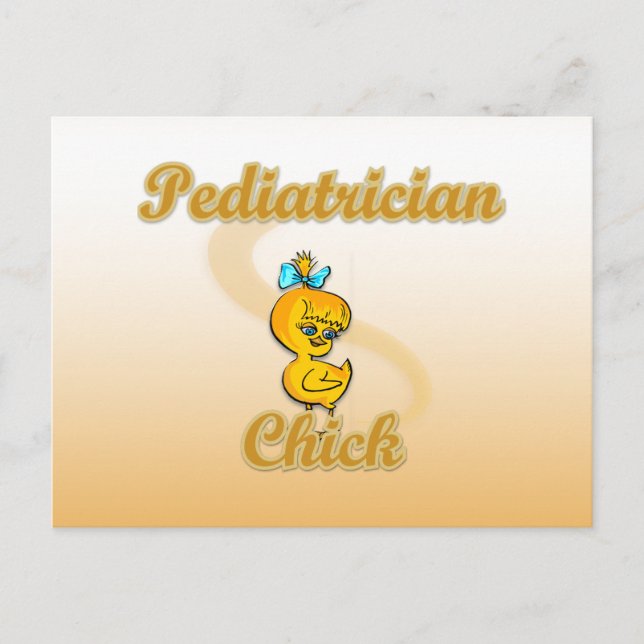 Postal Pediatra Chick (Anverso)