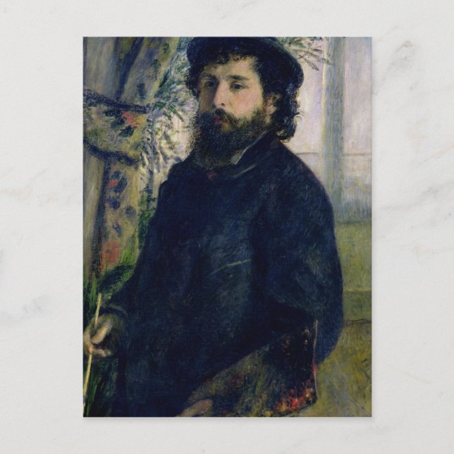 Postal Pedro un retrato de Renoir el | de Claude Monet (Anverso)
