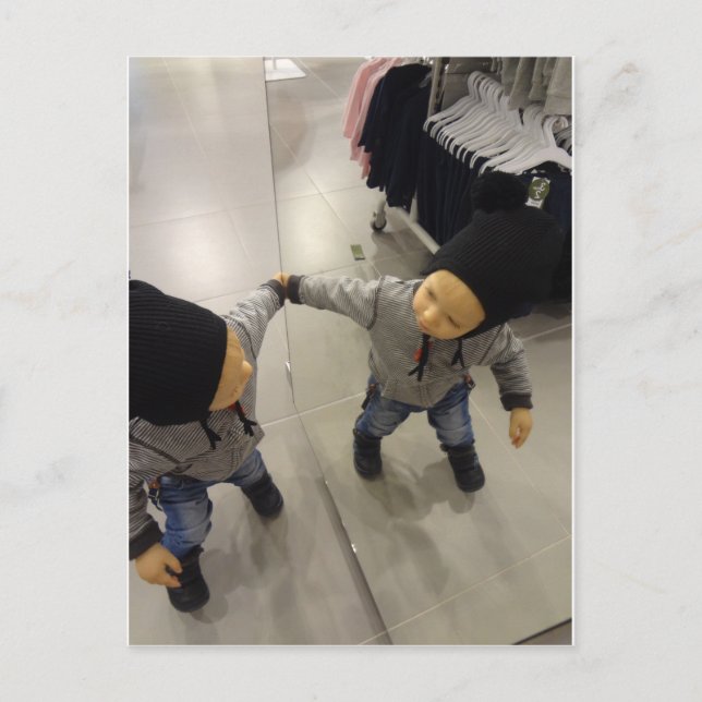 Postal ¡Peekaboo! ¡Kiekeboe! (Anverso)