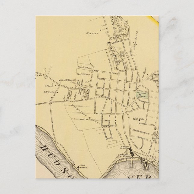 Postal Peekskill, NY (Anverso)