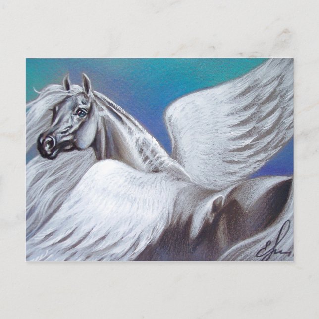 Postal Pegaso (Anverso)