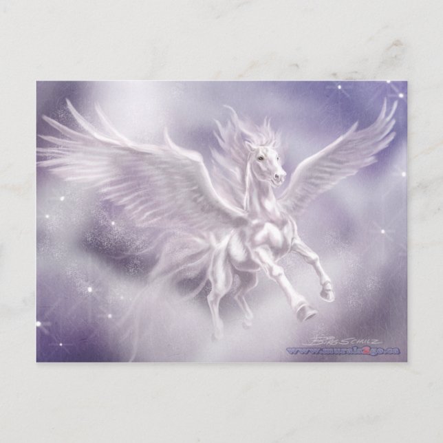 Postal Pegaso (Anverso)