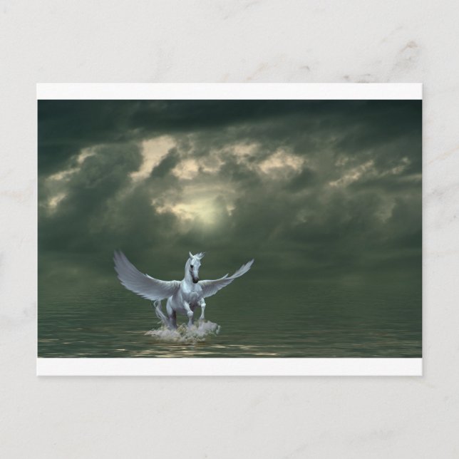 Postal Pegaso (Anverso)