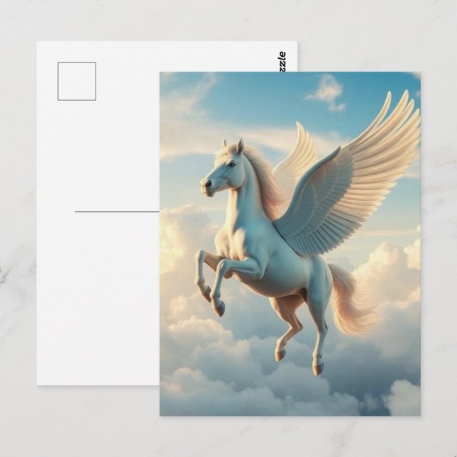 Postal Pegasus (Anverso / Reverso)