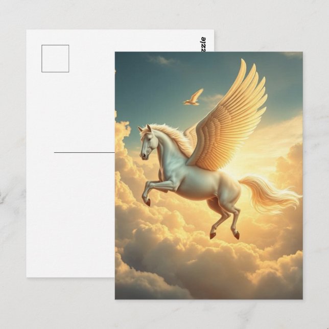 Postal Pegasus (Anverso / Reverso)