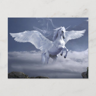 Postal Pegasus en vuelo
