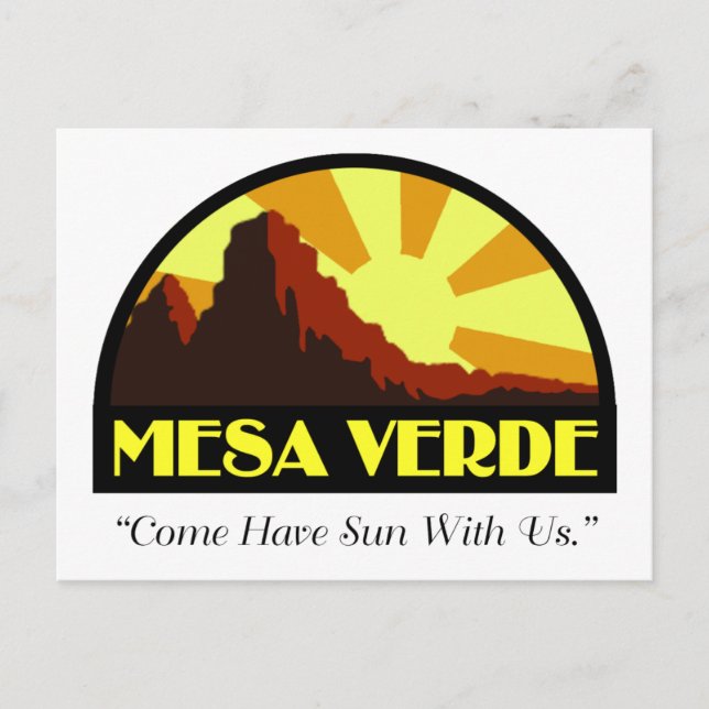 Postal Pegatina del viaje (Anverso)