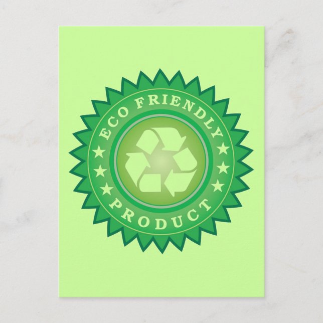 Postal Pegatina Eco Friendly (Anverso)
