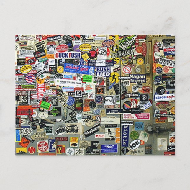 Postal Pegatinas (Anverso)