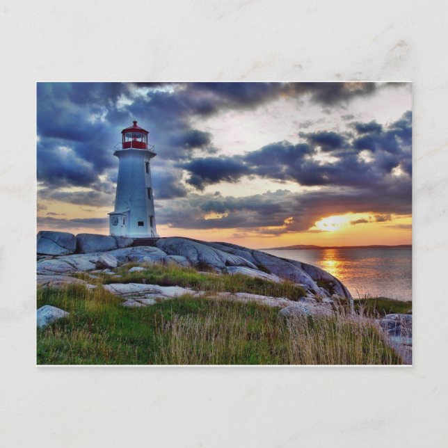 Postal Peggies Cove Nova Scotia Canada (Anverso)