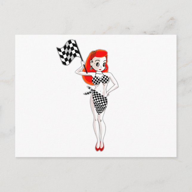 Postal Peggy Pitstop (Anverso)