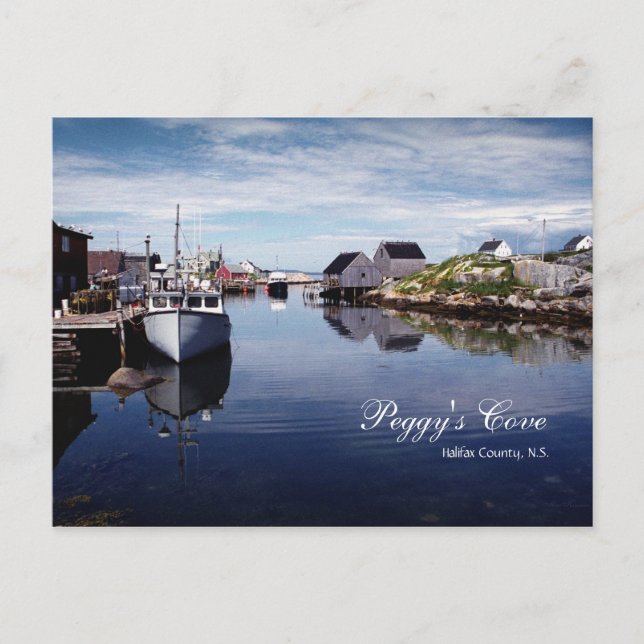 Postal Peggy's Cove (Anverso)